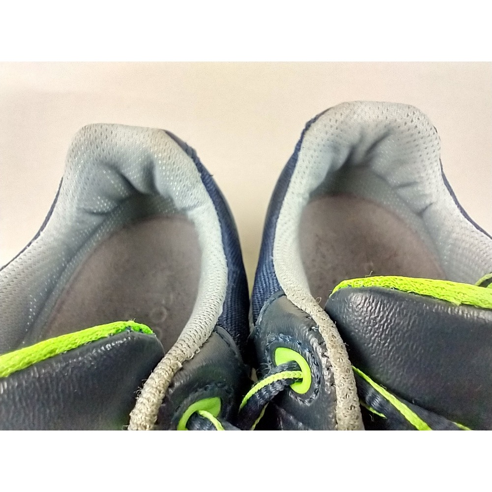 FootJoy Freestyle Golf Shoes Mens 5 Navy‎ Blue Electric Green Cleated 45098 - Picture 7 of 14